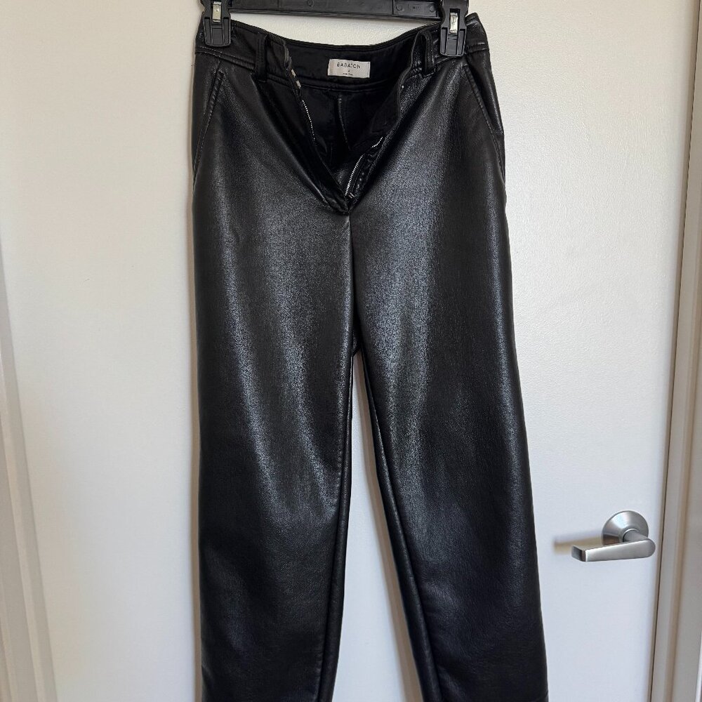 Aritzia Babaton pleather pants